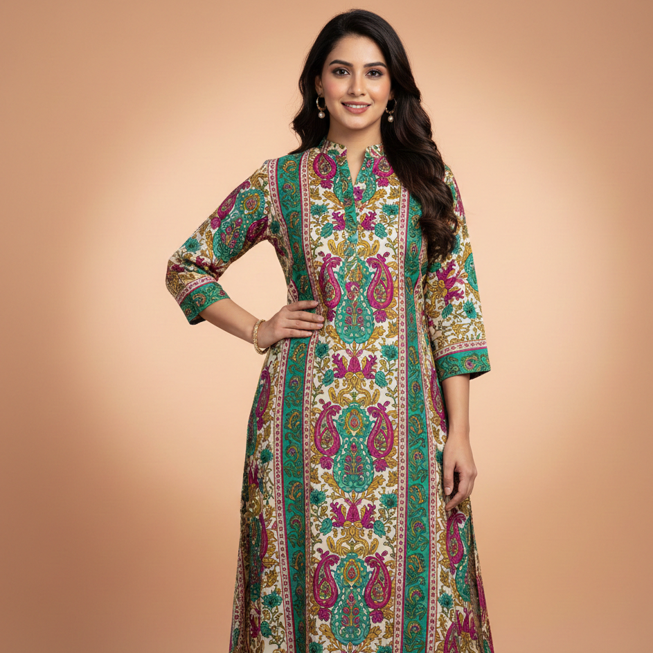 Beautiful-kurti-set
